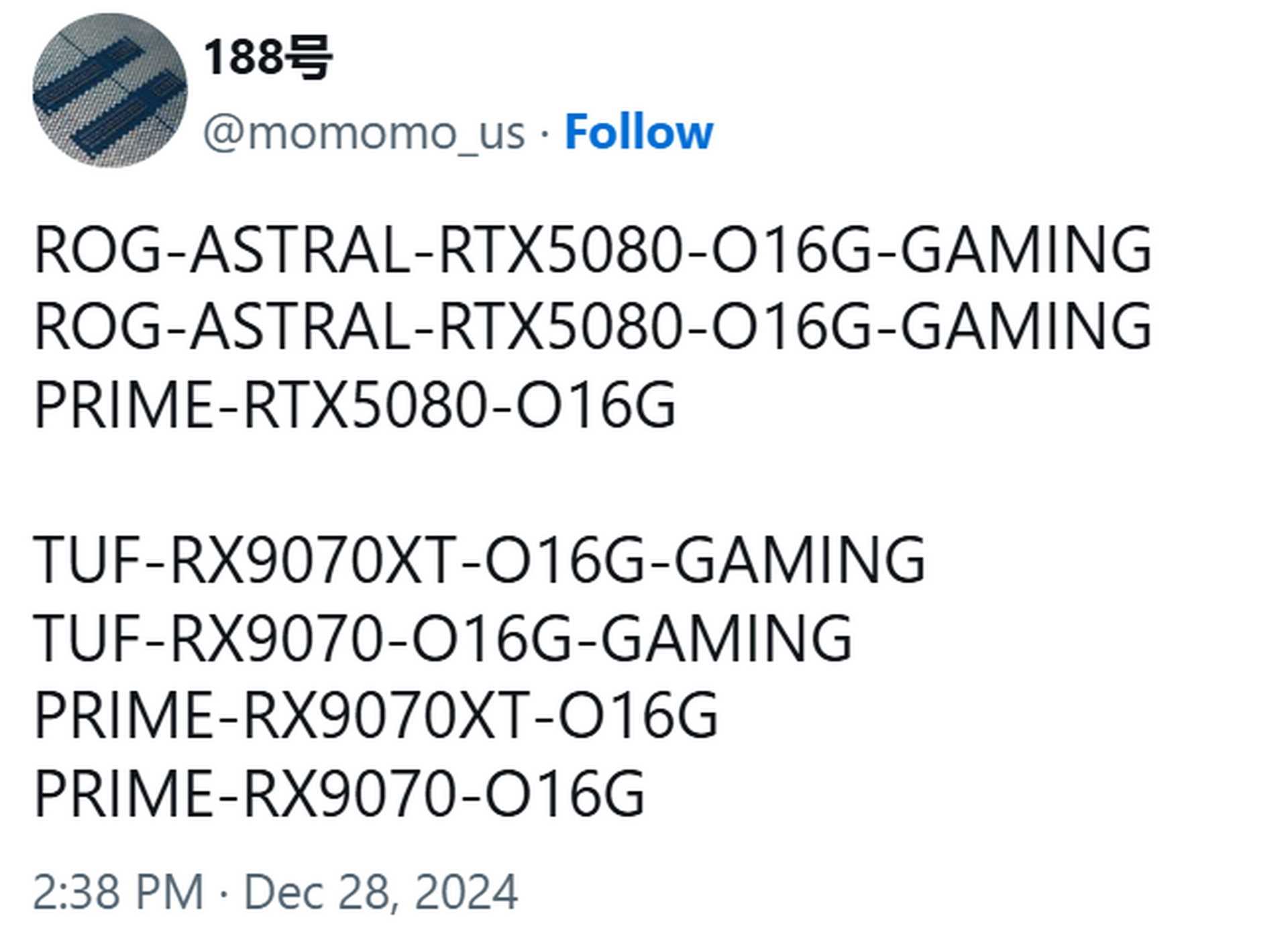 GeForce RTX 5080 و Radeon RX 9070 XT