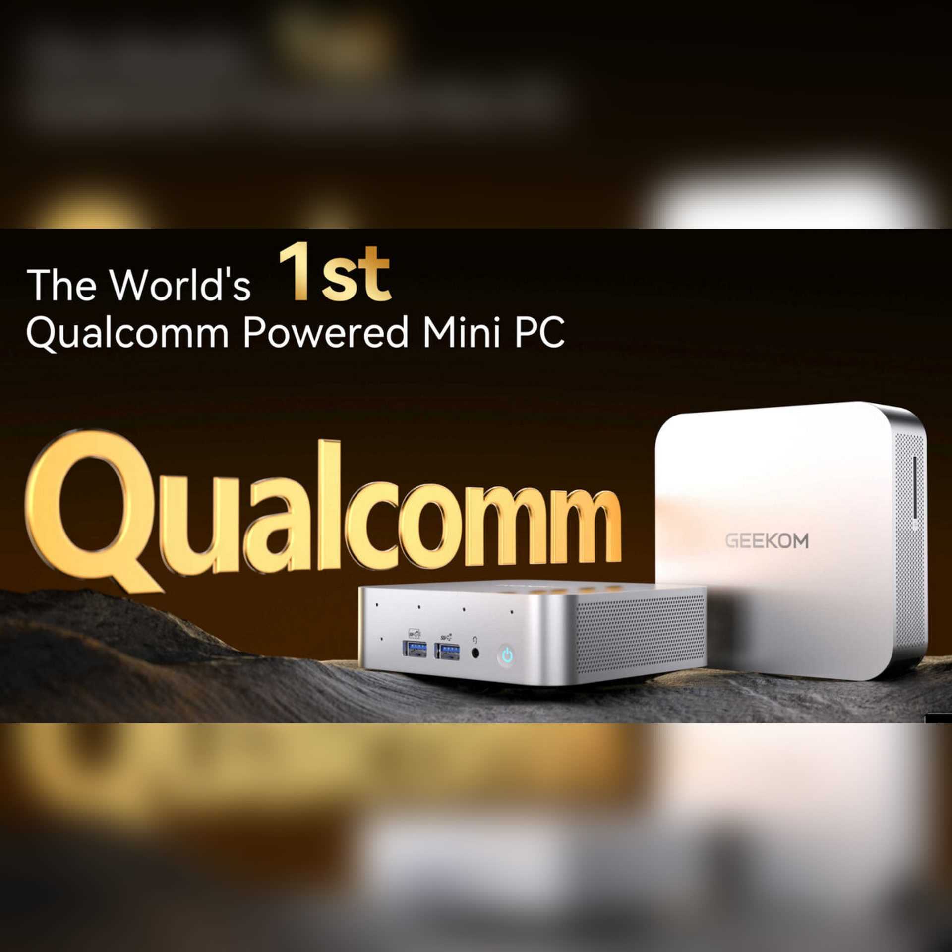 رونمایی از اولین مینی‌پی‌سی Snapdragon X Elite توسط Geekom