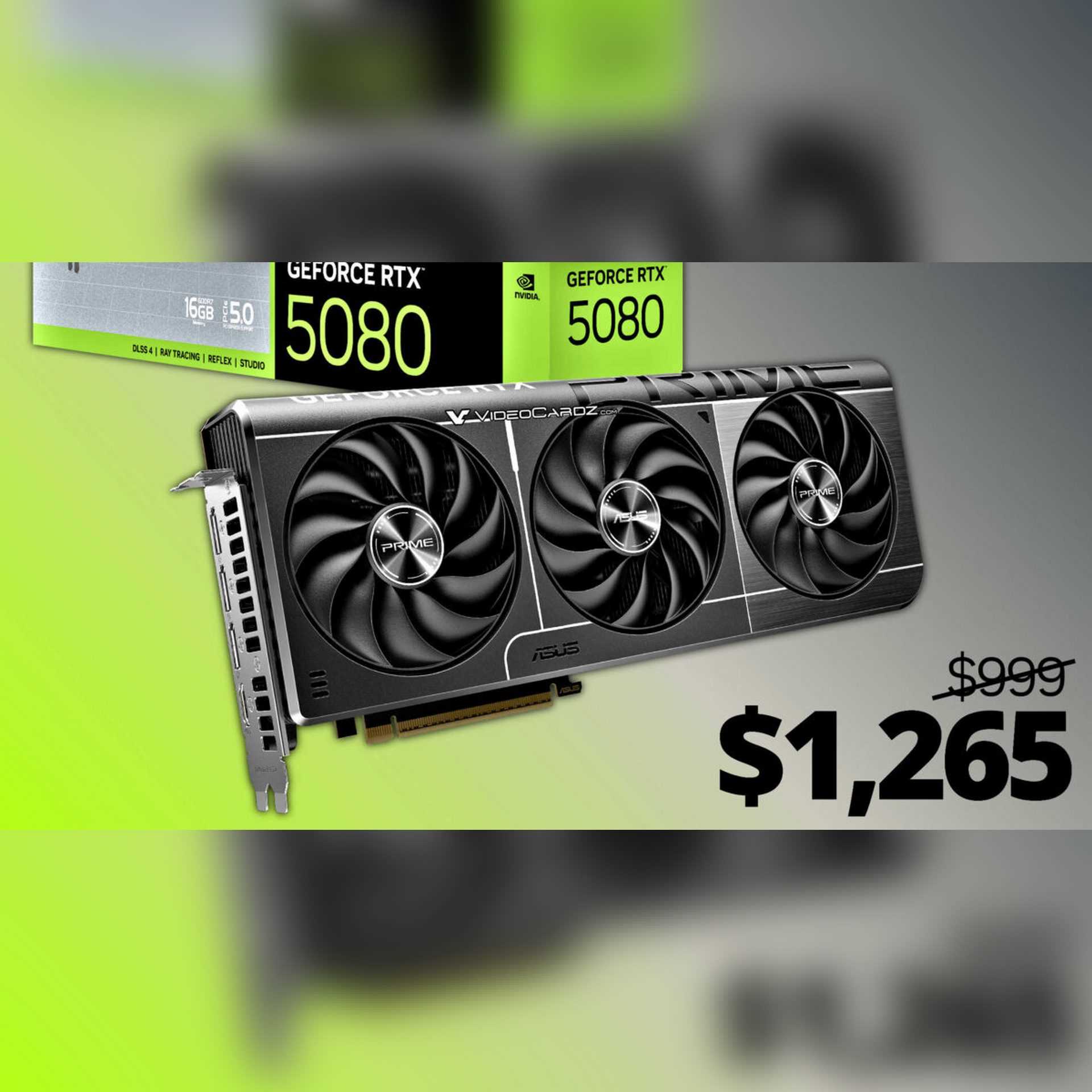 افزایش قیمت جنجالی ASUS RTX 5080 PRIME ؛  چه اتفاقاتی در حال رخ دادن است؟