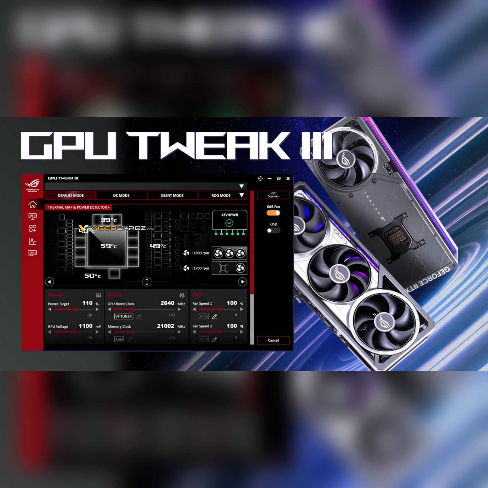 بهینه‌سازی، کنترل و اورکلاک حرفه‌ای؛ ASUS GPU Tweak III برگ برنده گیمرها!