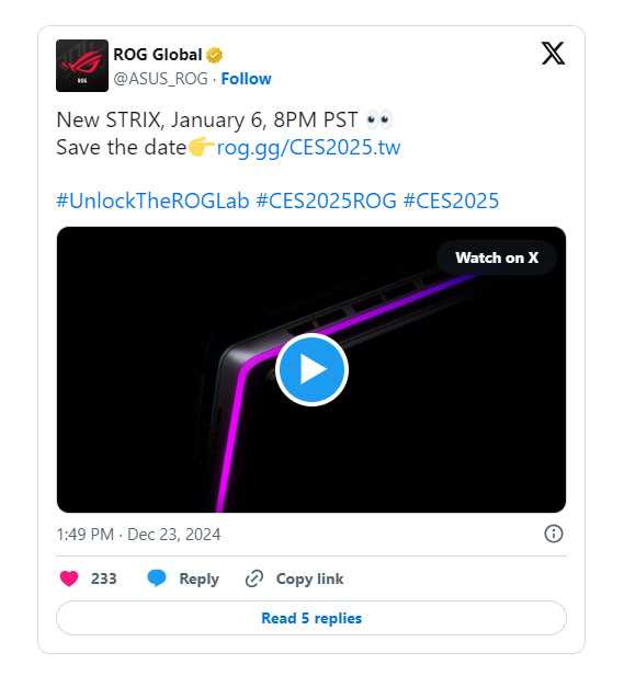 لپتاپ ROG Strix