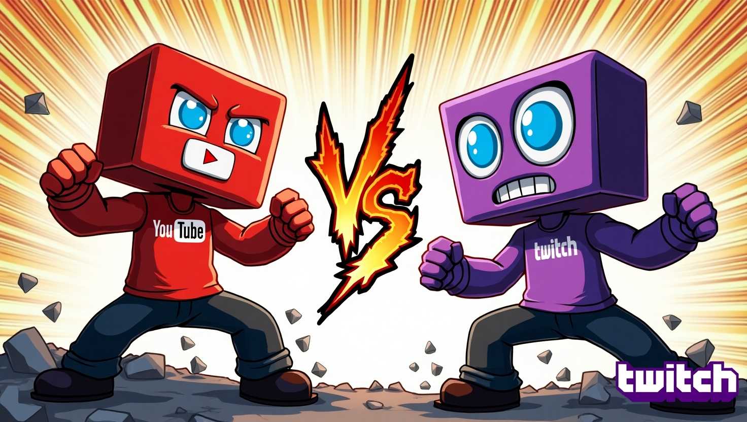 Youtube vs twitch
