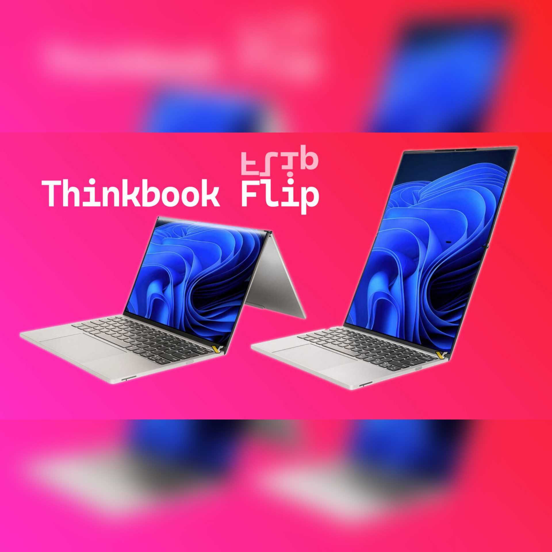 ThinkBook Flip، لپ‌تاپی که قوانین بازی را با نمایشگر تاشوی خود تغییر می‌دهد!