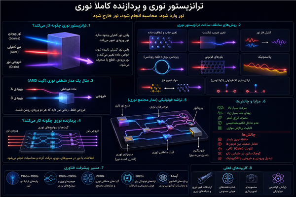 محاسبات نوری؛ آینده‌ای فراتر از ترانزیستورهای الکترونیکی